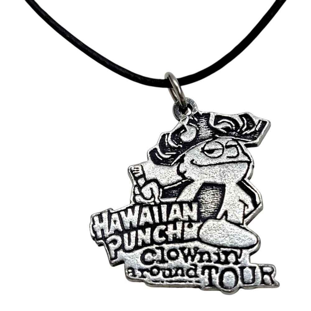 Rare Vintage 2002 Hawaiian Punch Clownin Around Tour Punchy Pendant Necklace
